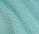 Organza jacquard rafia naranja